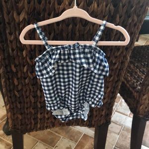 Blue gap baby swimsuit 0-6 month